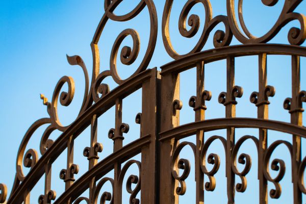 Iron Gate Latch Repair
