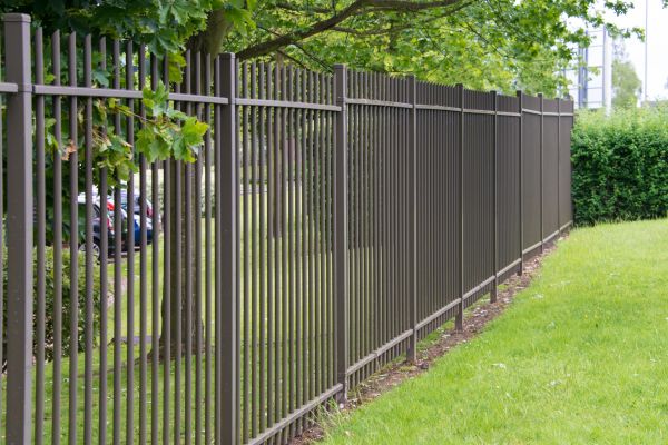 Wrought Iron Fence Install