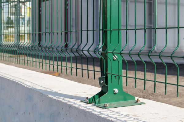 Welded Wire Fence Installation