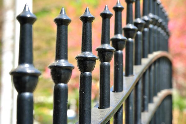 Cast Iron Fence Installation